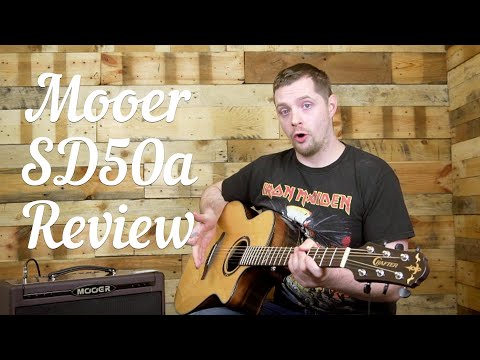 The BEST Acoustic Guitar Amp for under £400?? - Mooer SD50A Gear Review