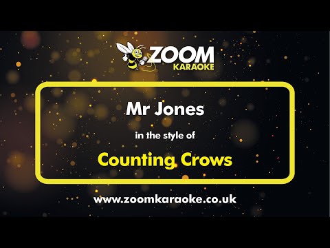 Counting Crows - Mr Jones - Karaoke Version from Zoom Karaoke