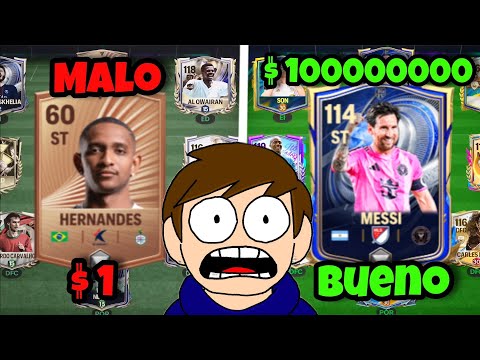 DELANTERO DE $1 vs DELANTERO DE $5,000,000,000! Fc mobile 