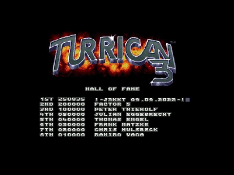 TURRICAN 3 [Anthology Vol. II]: Intro & World 1 [PS4]