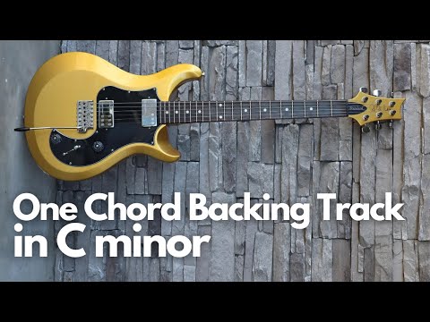 Single Chord Backing Track in C Minor