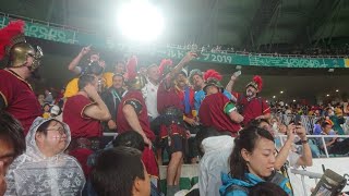 Rugby World Cup 2019 in Japan Australia VS Georgia 帰りにまさかのオーストラリア選手が乗ったバスを発見!!