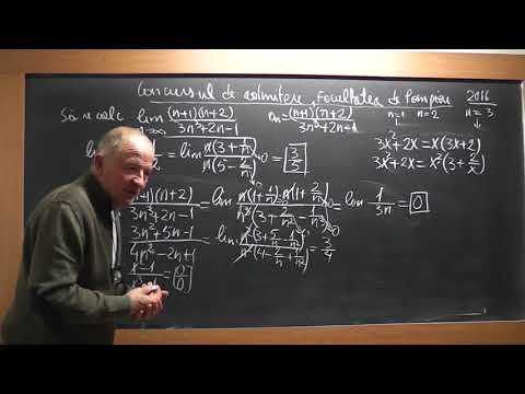 2/4 1691 Admitere facultate - Siruri Sir convergent Limita Sir | Functie Formule calcul prescurtat