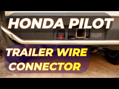 2011 HONDA PILOT TRAILER WIRE HARNESS AND CONNECTOR