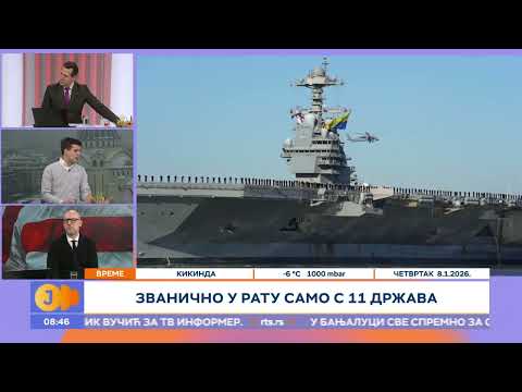 Ko je sledeći na "Trampovom nišanu" I RTS Jutarnji program