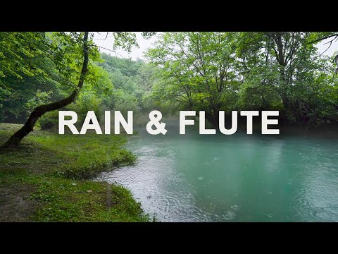 Rain Sounds & Native American Flute Music | Release Stress and Find Inner Peace