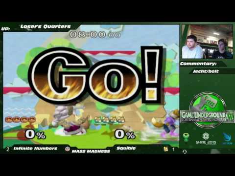 Mass Madness 11 SSBM - Infinite Numbers (Ice Climbers) vs. squible (Fox) - Melee LQF