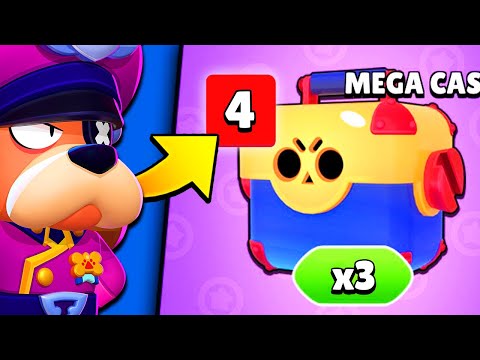 RECORD ASSURDO... 4 SKIP LUMINOSI in 3 MEGA CASSE! - Brawl Stars
