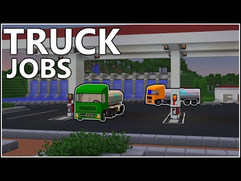 Insane Minecraft Truck Sim in City Server 112!