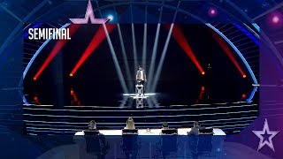 La actuación de Manuel Oliver hace llorar a Edurne | Semifinal 1 | Got Talent España 2018