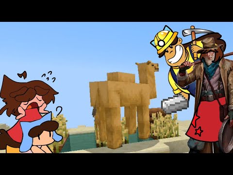 encontramos o camelo do deserto da SARÁBIA !!! (no minecraft. parte 1🥳 irra