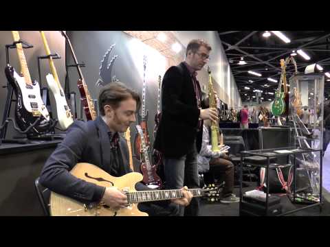 Cameron Wallis e Jordan Officer - Namm 2015 - Lupifaro Sax e Lengardo Guitar Pt.2