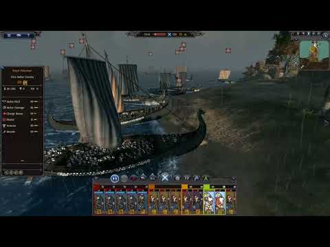 Viking siege landing ...