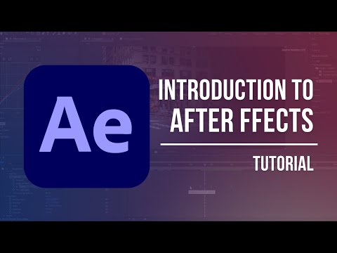 Introduction to After Effects - Beginner Tutorial