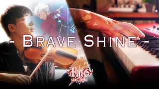 Aimer - Brave Shine - Piano & Violin Cover｜SLSMusic [Fate/stay night UBW OP2]