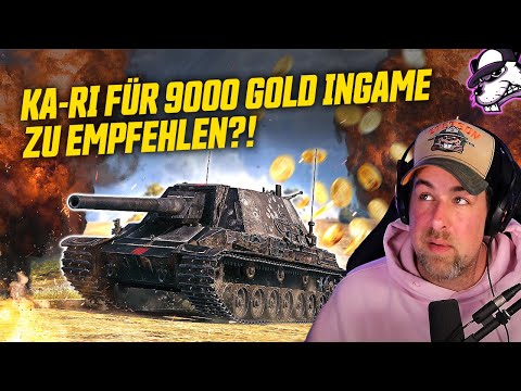 Ka-Ri | Ist der japanische Keiler seine 9000 Gold ingame wert? [WoT - Gameplay - Deutsch]