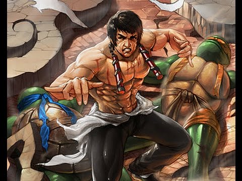Bruce lee vs tmnt stop motion