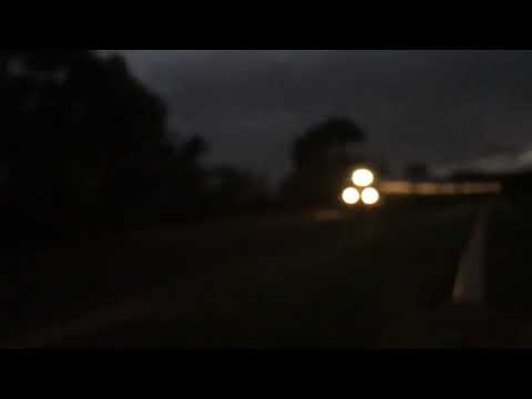 V/Line velocity at Reservoir Rdtrain crossing