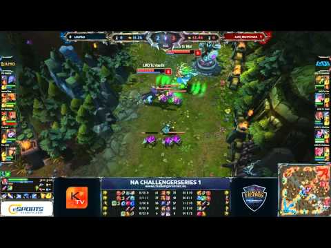 LMQ vs LoLPro Map 2 - Grand-final - NA Challenger Series #1