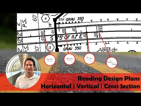 Reading Highway Design Plans - Horizontal | Vertical | Cross Section