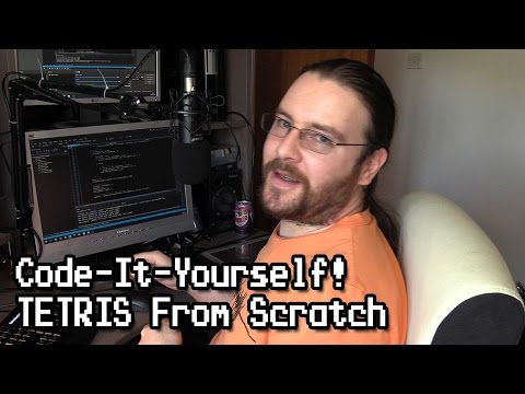 Code-It-Yourself! Tetris - Programming from Scratch (Quick and Simple C++)