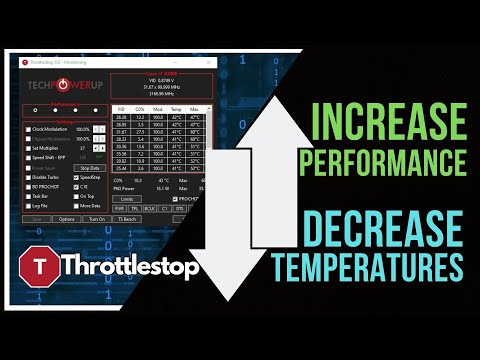 Throttlestop for dummies | Reduce laptop temperatures | Undervolting #throttlestop #undervolting
