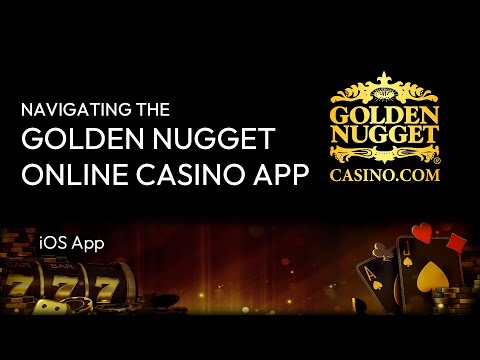 How to navigate the Golden Nugget Online Casino app (iOS app) - YouTube