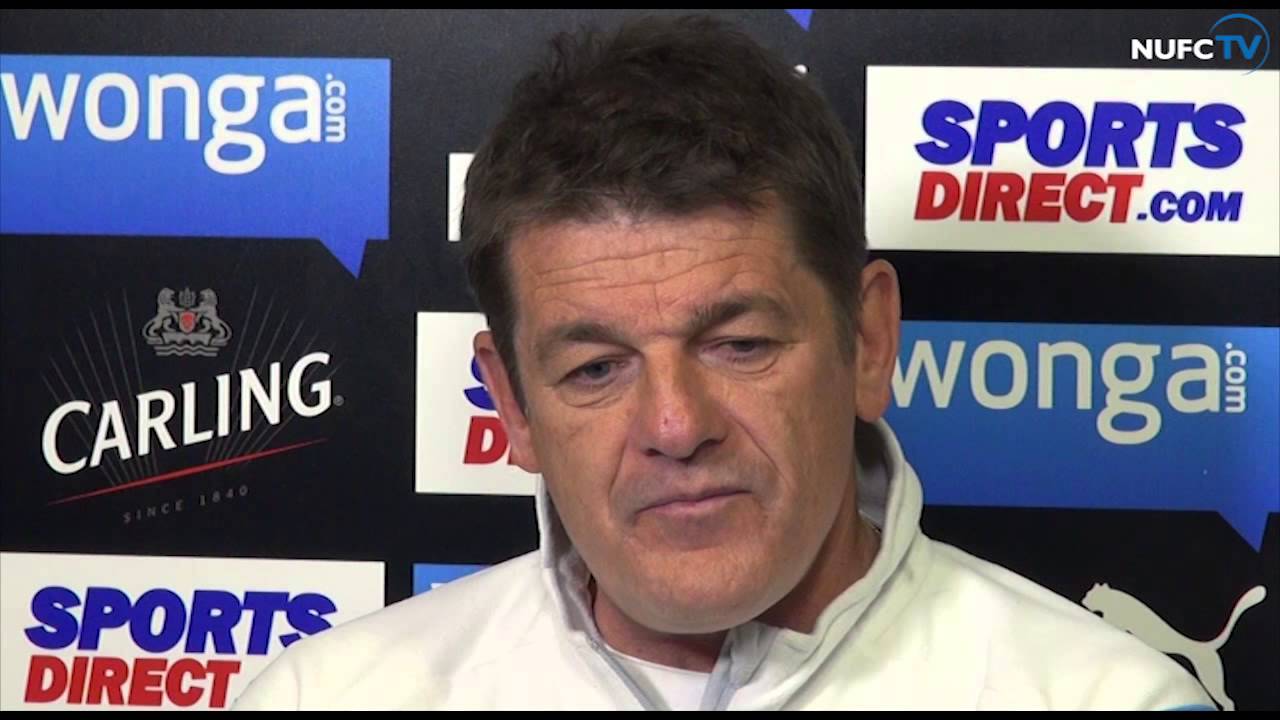 John Carver explains why he's invited fans to Newcastle's training ground - YouTube