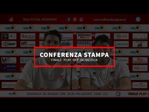 Conferenza stampa Finale Play Off (andata)
