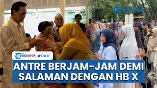 Gubernur DIY Sri Sultan HB X Gelar Silaturahmi, Ribuan Warga Rela Antre Berjam-jam Demi Bisa Salaman