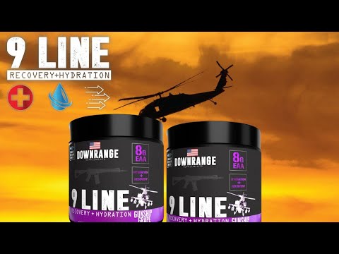 DownRange Supplements 9 Line Hydration + Recovery Packets