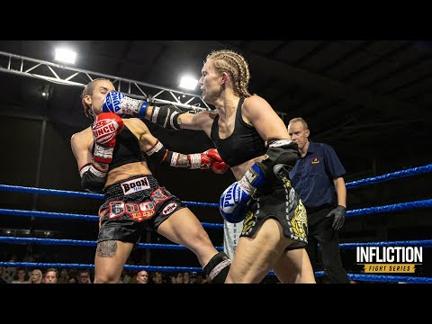 Karen Duran vs Rowena Terone | Infliction Muay Thai