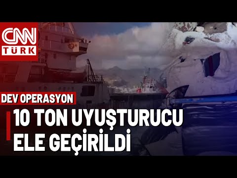 10 Tonluk Uyuşturucu Ele Geçirildi! İspanya-Türkiye Hattında Devasa Operasyon