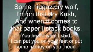 Lil Wayne.ft Biggie Lost Boys lyrics on screen