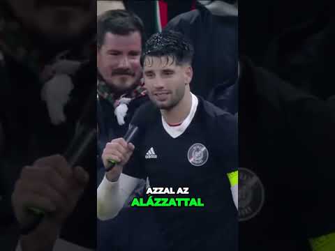 Szoboszlai Dominik mérkőzés utáni beszéde