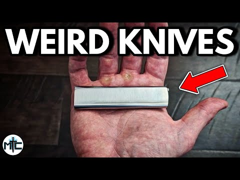 10 SUPER WEIRD Knives You Need To See For Yourself!