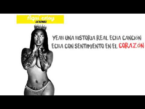 Lil Letonel - Aquí estoy  (Lyric Video)
