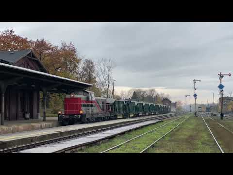 SM42-2643 z kruszywem na przelocie przez Prudnik