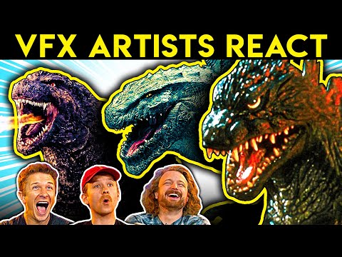 VFX Artists React to Bad & Great GODZILLA CGi