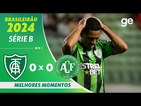Gols e lances de América-MG x Chapecoense