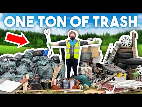 I Picked Up A TON of Trash (Literally!)