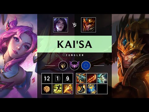 Kai'Sa Jungle vs Jarvan IV - EUW Master Patch 25.S1.3