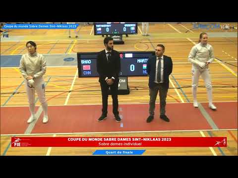 Sint Niklaas World Cup 2023 SWS - L8 - Shao Yaqi CHN v Anna Marton HUN