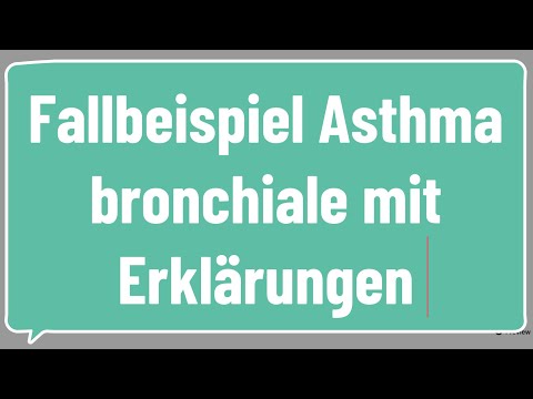 Fallbeispiel Asthma bronchiale #pflegeausbildung #germany #pflege#krankenpflege
