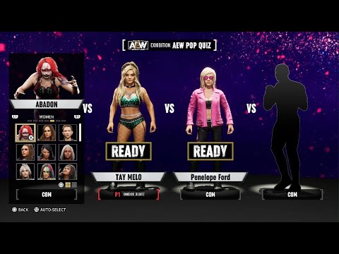 AEW: Fight Forever PopQuiz #132