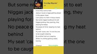 3 in the Mornin’ UGK  Verse 2