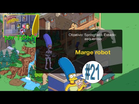 Los Simpson Springfield "SanValentin'21: Cap. 21 - Marge Robot" por Tony