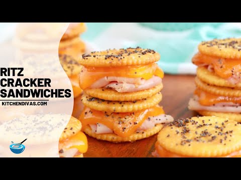Ritz Cracker Sandwiches