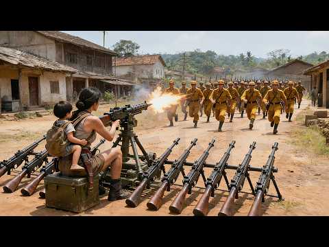 Japanese troops ambush Chinese agent; traps set, 1000 enemies wiped out instantly!