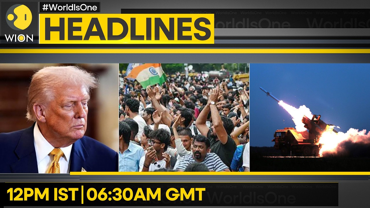 10 FIRs Registered Over CJP Protests | Opposition, MPs Hold Black Day Protest | WION Headlines